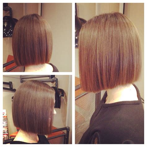 all one length bob hairstyles|one length medium bob haircuts.